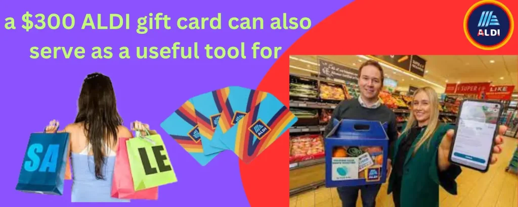  $300 ALDI gift card 